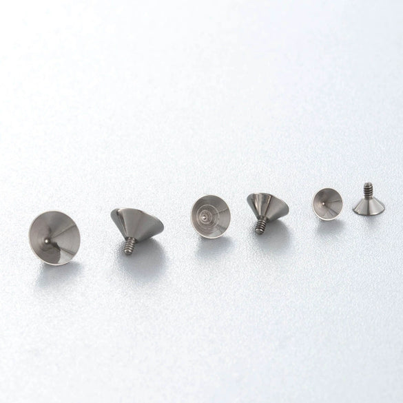 Jewelry Accessories Titanium Alloy Horseshoe Ring Polishing Fashion Geometric Diy Puncture