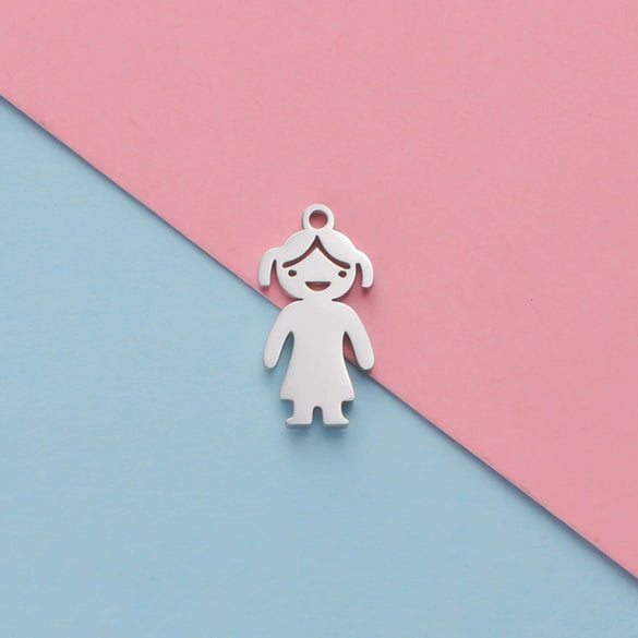 Jewelry Accessories Titanium Steel Cartoon Shape Pendant Fine Polishing