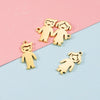 Jewelry Accessories Titanium Steel Cartoon Shape Pendant Fine Polishing