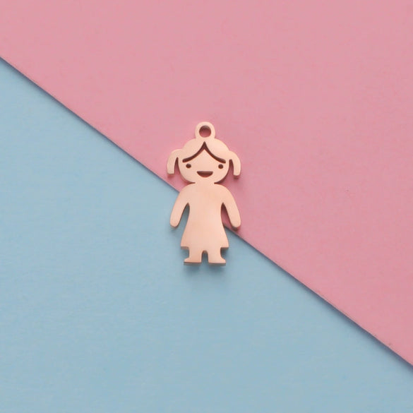 Jewelry Accessories Titanium Steel Cartoon Shape Pendant Fine Polishing