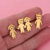 Jewelry Accessories Titanium Steel Cartoon Shape Pendant Fine Polishing