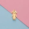 Jewelry Accessories Titanium Steel Cartoon Shape Pendant Fine Polishing