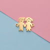 Jewelry Accessories Titanium Steel Cartoon Shape Pendant Fine Polishing