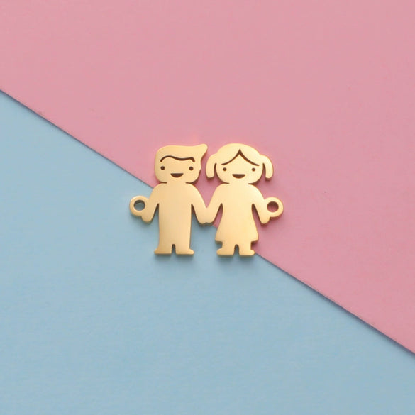 Jewelry Accessories Titanium Steel Cartoon Shape Pendant Fine Polishing