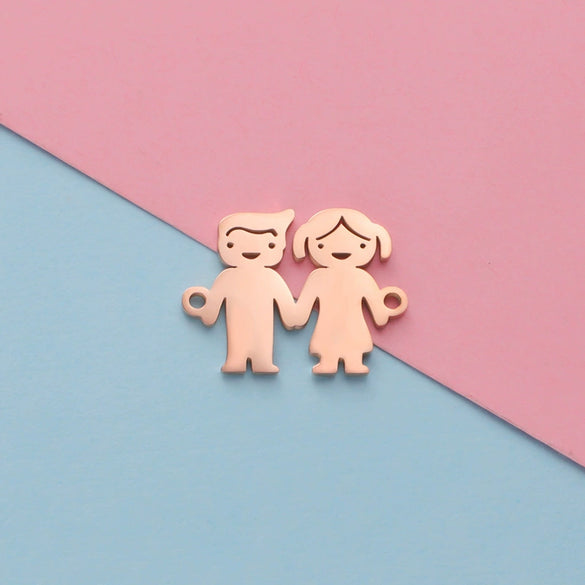 Jewelry Accessories Titanium Steel Cartoon Shape Pendant Fine Polishing