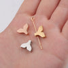 Jewelry Accessories Titanium Steel Fish Tail Bead Pendant With Mirror Finish Polishing