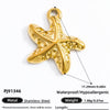 Jewelry Accessories Titanium Steel Heart Pearl Butterfly Love Flowers Minimalist Electroplating Pendant For Women