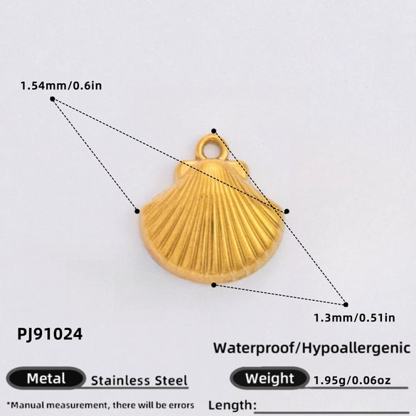 Jewelry Accessories Titanium Steel Heart Pearl Butterfly Love Flowers Minimalist Electroplating Pendant For Women