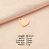 Jewelry Accessories Titanium Steel Love Puzzle Pendant With Splicing Split Style And Fine Polishing