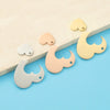 Jewelry Accessories Titanium Steel Love Puzzle Pendant With Splicing Split Style And Fine Polishing