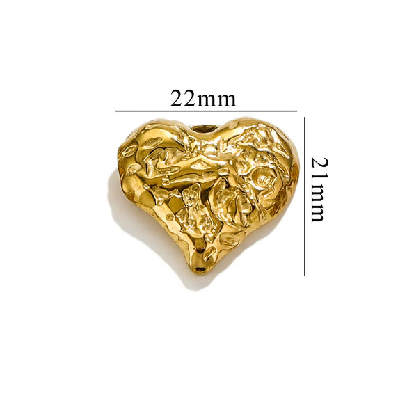 Jewelry Accessories Titanium Steel Pleated Fan Shaped Geometric Pendant With Eight Eyes Pattern And Electroplating Treatment