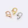 Jewelry Accessories Titanium Steel Shrimp Bow Buckle Lobster Buckle Electroplated Street Geometric Doll Pendant