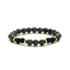 Jewelry Accessories Unisex Handmade Agate Bracelet With Geometric Pattern