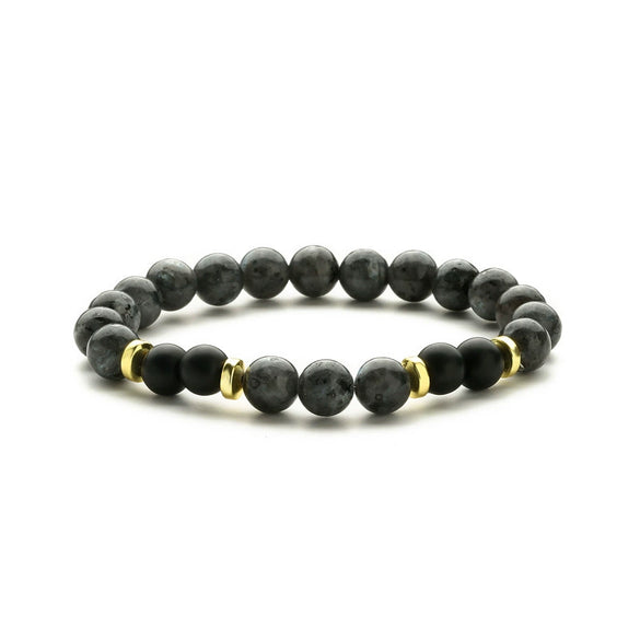 Jewelry Accessories Unisex Handmade Agate Bracelet With Geometric Pattern