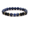 Jewelry Accessories Unisex Handmade Agate Bracelet With Geometric Pattern