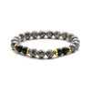 Jewelry Accessories Unisex Handmade Agate Bracelet With Geometric Pattern