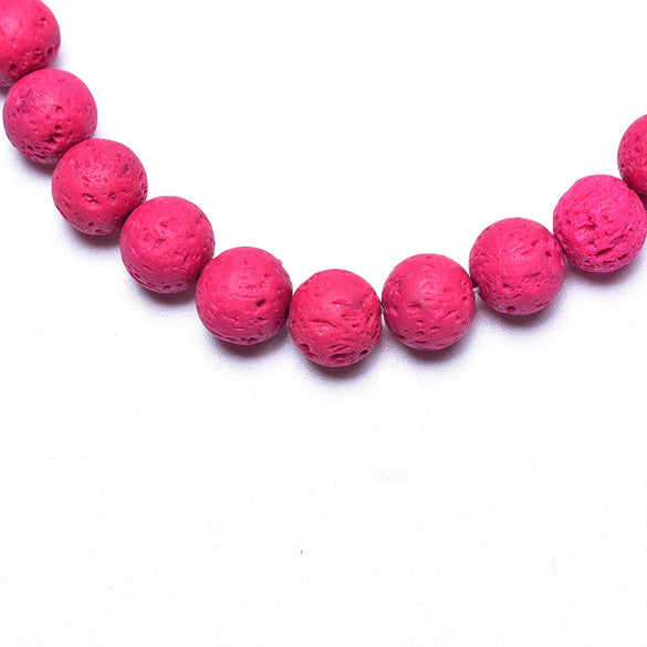 Jewelry Accessories Volcanic Rock Beaded Fuel Injection Natural Stone