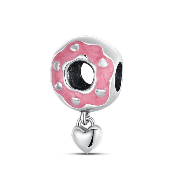 Jewelry Accessories White Copper Silver Plated Dripping Oil Beaded Coffee Cup Beads