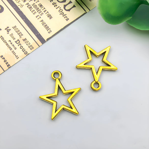 Jewelry Accessories Zinc Alloy Pendant Retro Antique Style Electroplated With Sun Moon Star Pattern