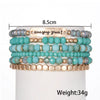 Jewelry Acrylic Geometric Handmade Beaded Bracelet For Women And Unisex