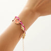 Jewelry Alloy Animal Zodiac Starfish Scallop Pendant Bracelet Electroplated For Women