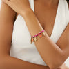 Jewelry Alloy Animal Zodiac Starfish Scallop Pendant Bracelet Electroplated For Women