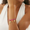 Jewelry Alloy Animal Zodiac Starfish Scallop Pendant Bracelet Electroplated For Women