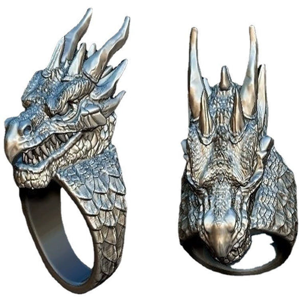Jewelry Alloy Animal Zodiac Style Electroplated Men's Faucet Ring Bracelet