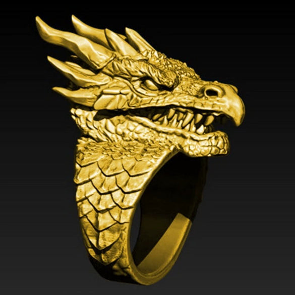 Jewelry Alloy Animal Zodiac Style Electroplated Men's Faucet Ring Bracelet