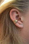 Jewelry Alloy Animal Zodiac Style Starfish Scallop Pendant Earrings Ear Clip Electroplating