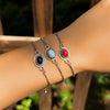Jewelry Alloy Box Chain Bracelet Geometric Diamond Women's Retro Style Adjustable