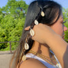 Jewelry Alloy Braided Hair Shell Hair Buckle Lovely Style Electroplated For Women