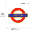 Jewelry Alloy British Flag Brooch Electroplating Unisex Fashion Personality Oil Drop Pin Garment