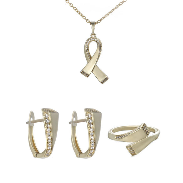 Jewelry Alloy Copper Zinc Alloy Electroplated Letter Style For Women