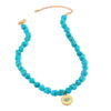 Jewelry Alloy Devil's Eye Geometric Handmade Bohemian Style Necklace For Women