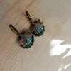 Jewelry Alloy Dragonfly Pattern Electroplated Pastoral Style Women's Earrings