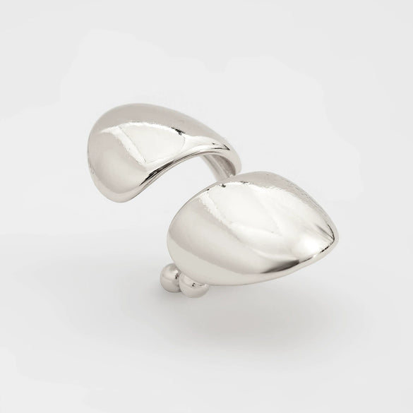 Jewelry Alloy Ear Clip Niche Geometric Electroplated