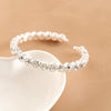 Jewelry Alloy Elastic Bracelet Women's Diamond Round Style