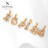 Jewelry Alloy English Letters Pendant With Electroplating For Women