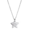 Jewelry Alloy Fivepointed Star Spiral Pattern Electroplating Necklace For Women