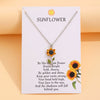 Jewelry Alloy Flower Electroplated Clavicle Chain