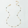 Jewelry Alloy Gems Geometric Three Dimensional Square Simple Necklace