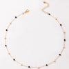 Jewelry Alloy Gems Geometric Three Dimensional Square Simple Necklace