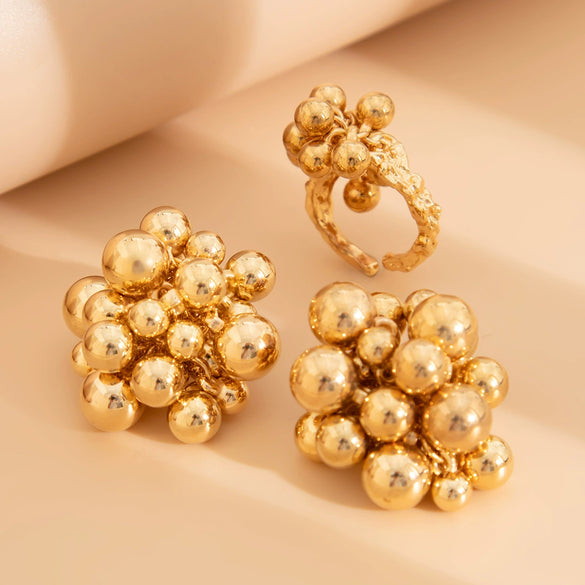Jewelry Alloy Geometric Electroplated Women's Earrings
