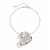 Jewelry Alloy Geometric Flower Choker Necklace For Women