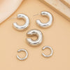 Jewelry Alloy Geometric Minimalist Electroplated Ear Clip Suit