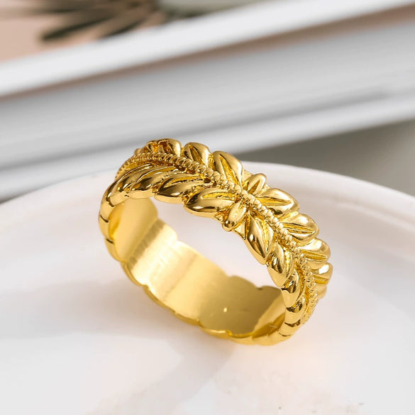 Jewelry Alloy Geometric Minimalist Electroplating Ring And Bracelet For Couple