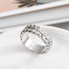 Jewelry Alloy Geometric Minimalist Electroplating Ring And Bracelet For Couple