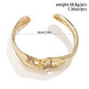 Jewelry Alloy Geometric Punk Style Buckle Collar Clavicle Chain Choker For Women