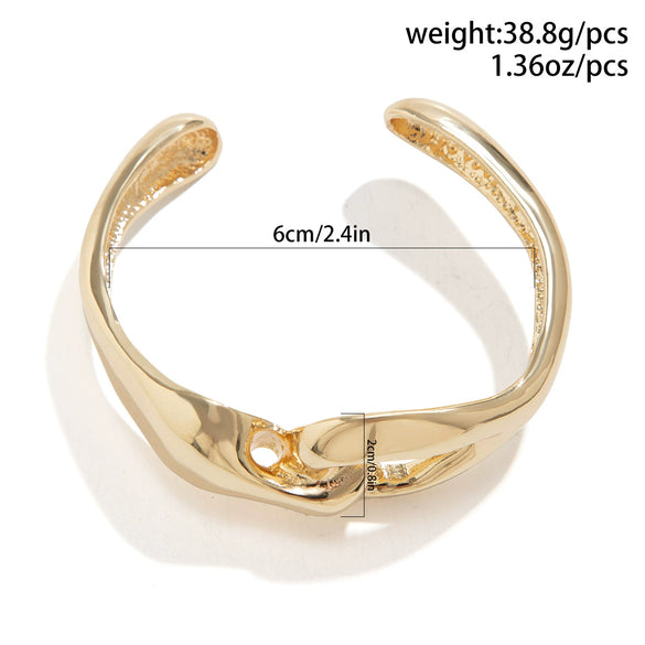 Jewelry Alloy Geometric Punk Style Buckle Collar Clavicle Chain Choker For Women
